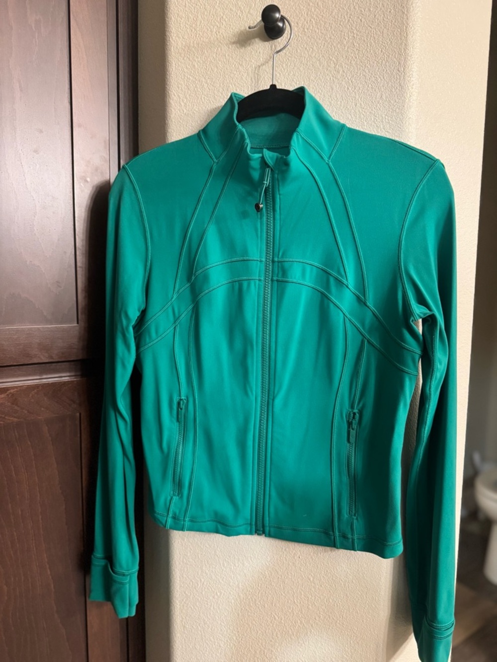 lululemon athletica Teal Zip-Up Athletic Jacket